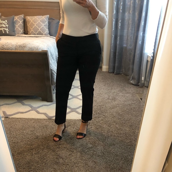 Express Editor Black Pants - Picture 1 of 5